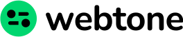 A webtone weboldalkészitő válallkozás logója